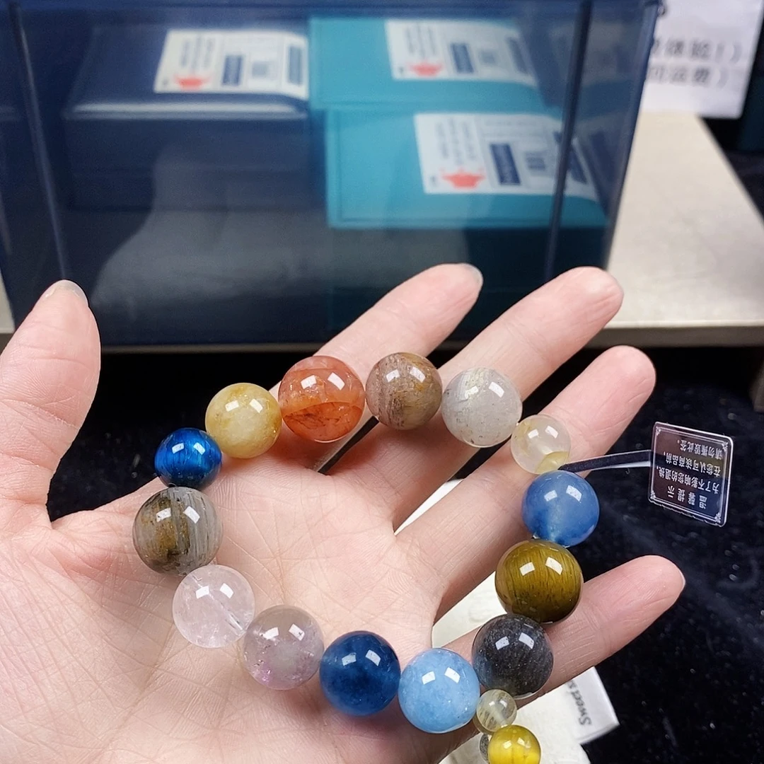 银S925镶嵌水晶手链