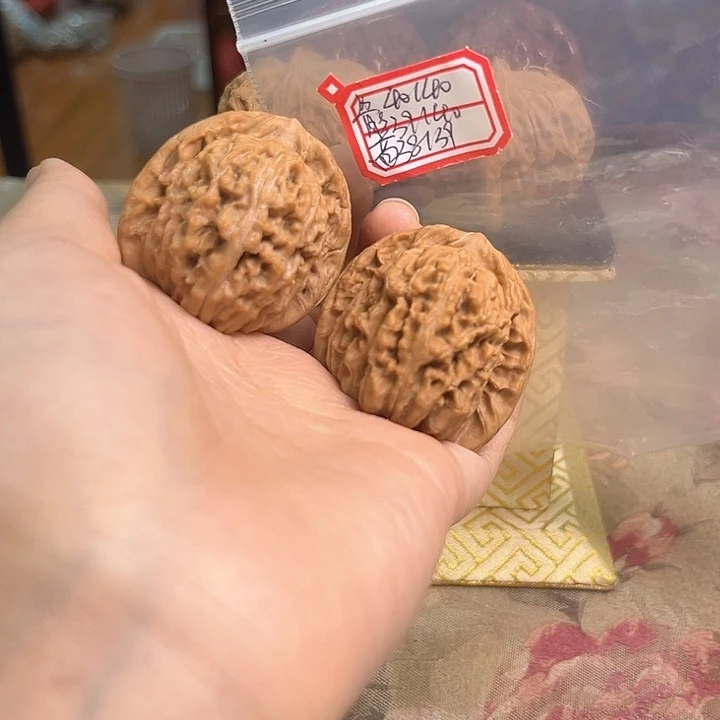 文玩核桃把件四座楼