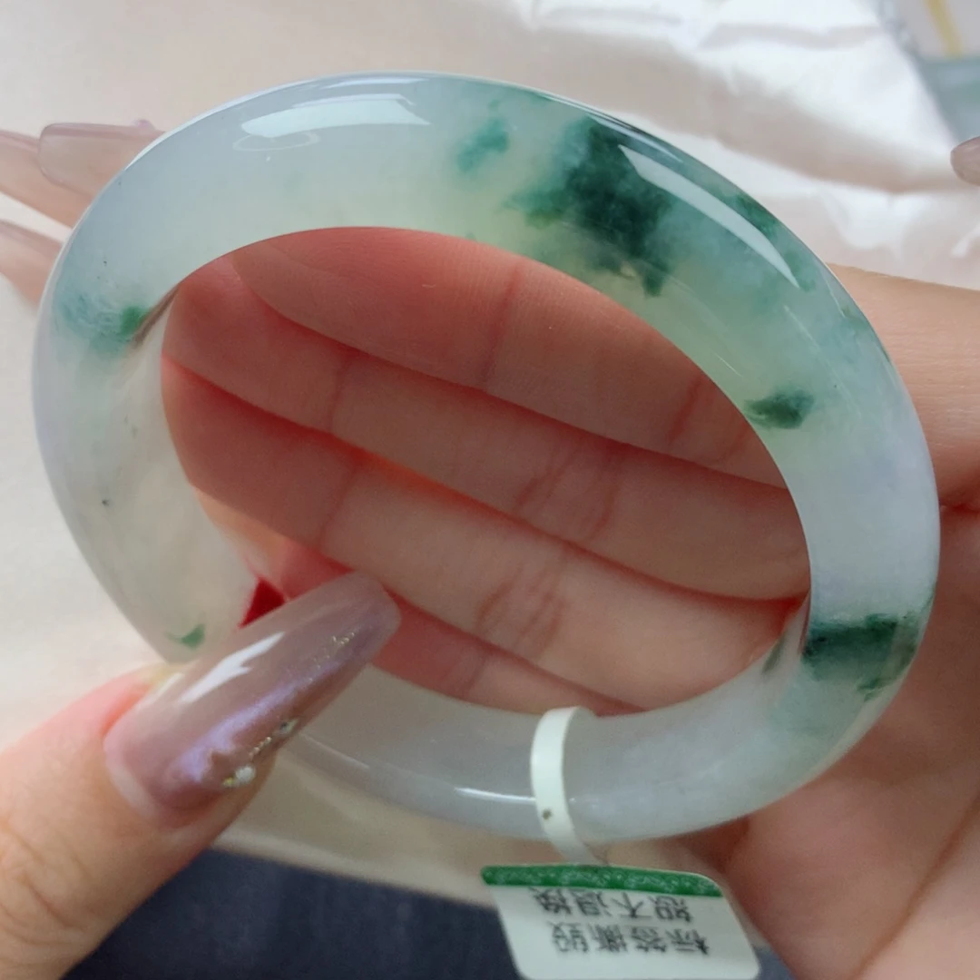 未镶嵌手镯翡翠缅甸天然翡翠A货58