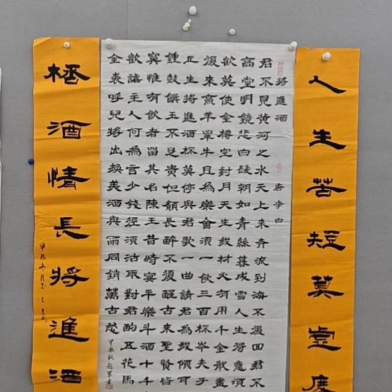 黑***居张超军院长精品书法作品