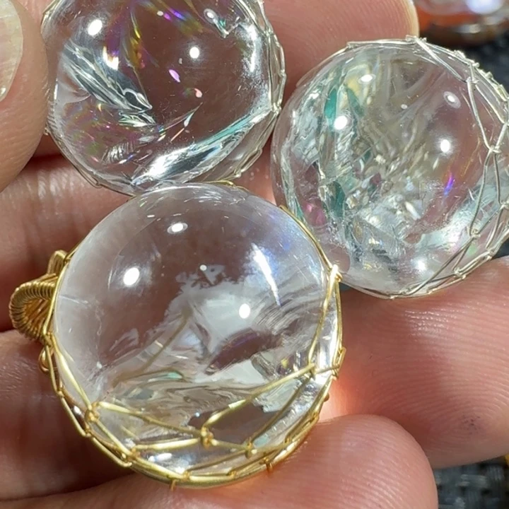 水晶吊坠(不含链)未镶嵌福*阁