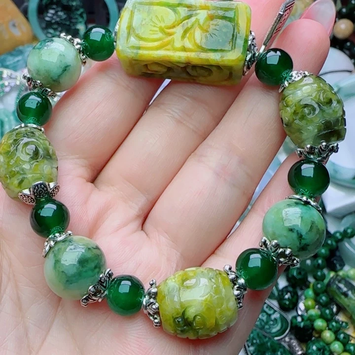 颈饰未镶嵌翡翠天然A货20