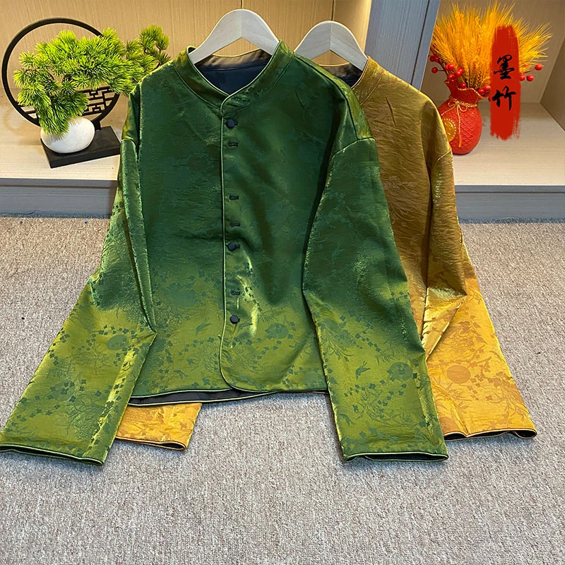 【70558】新中式女装中国风高级感气质女士时尚百搭双面双穿上衣