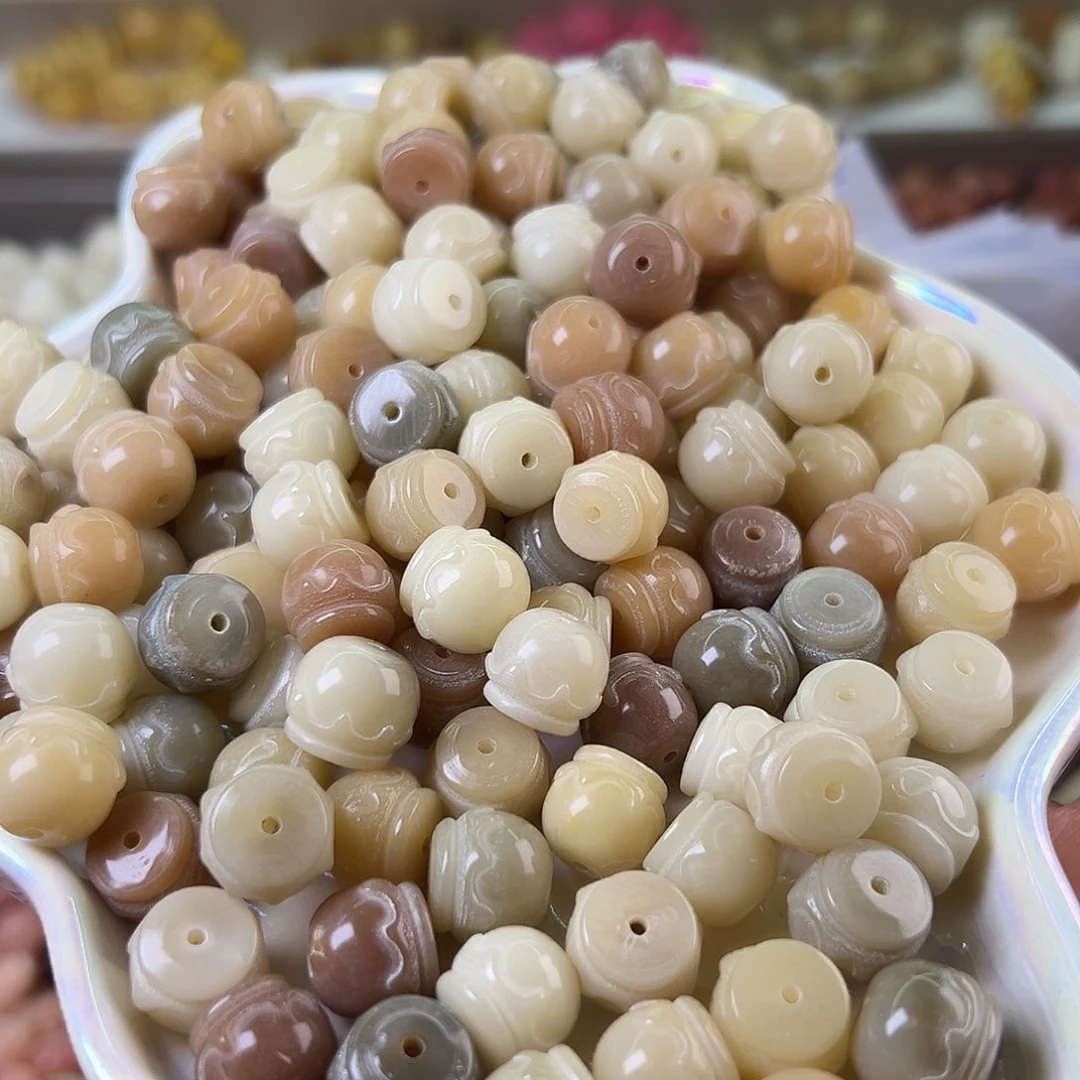 菩提根/象牙果吊坠卡13多宝蜜罐10颗