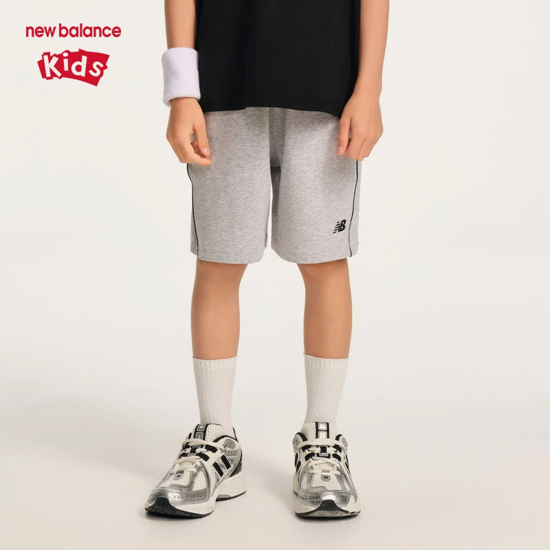 New Balance nb童装男女儿童2025新款凉感运动针织短裤ND7VF2Z123