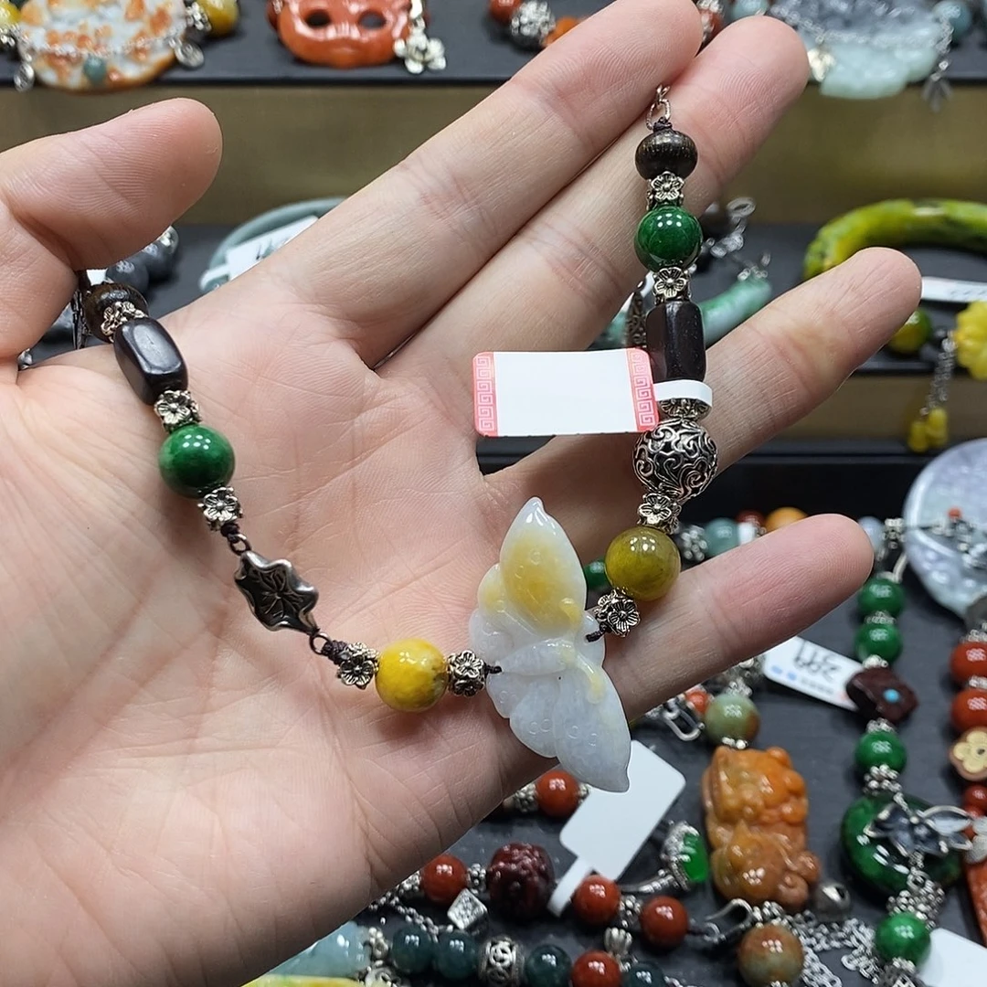 翡翠未镶嵌手链手链