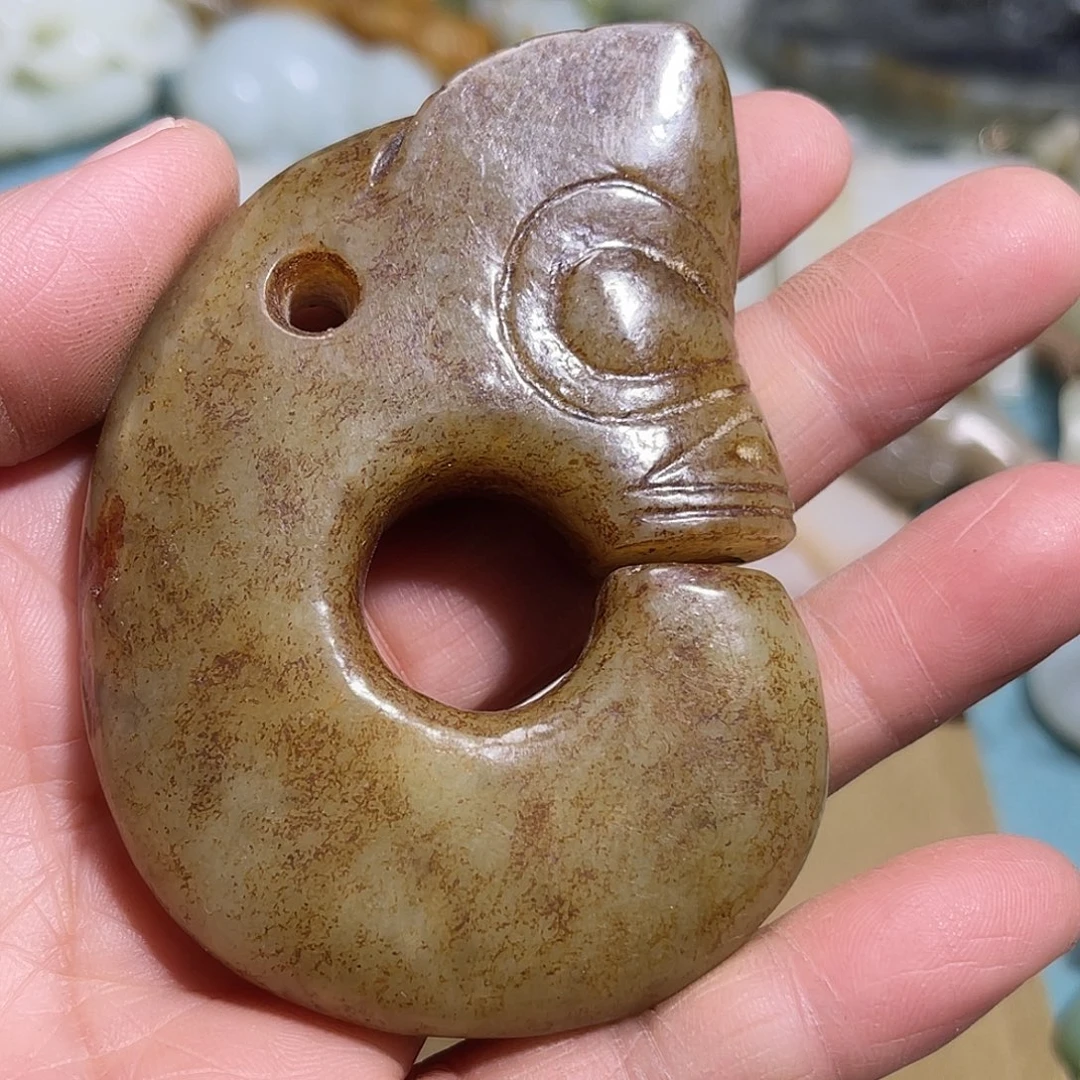 和田玉（糖玉）未镶嵌挂件