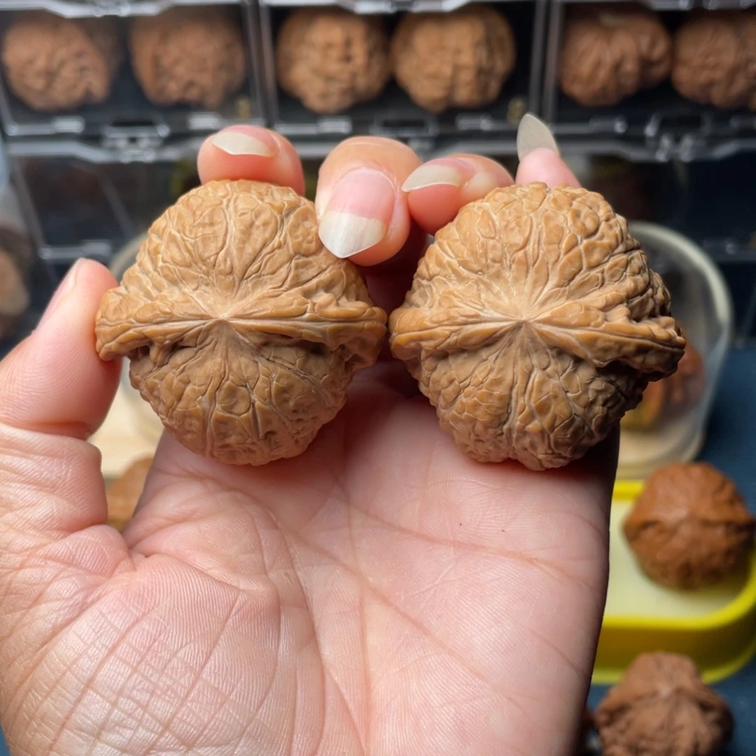 把件文玩核桃43南瓜墩