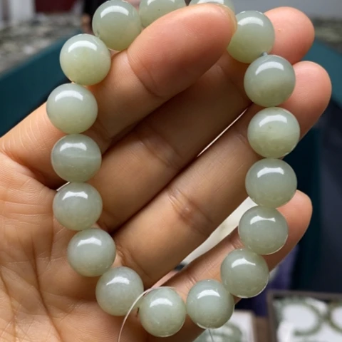 和田玉未镶嵌手链212