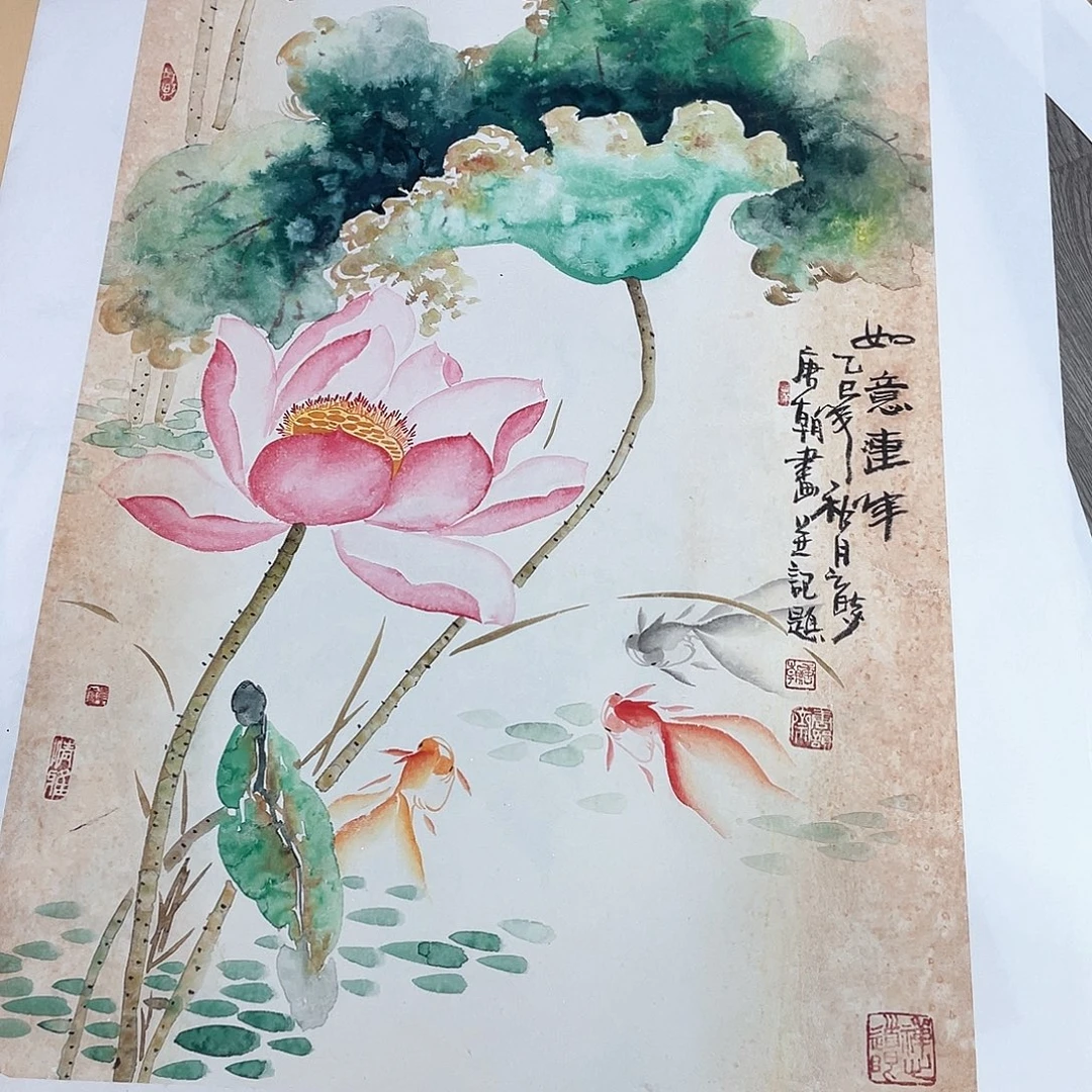 国画唐朝老师作品欣赏