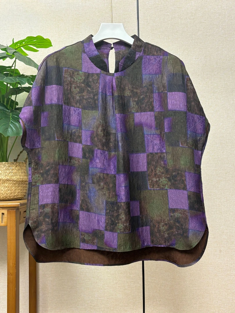 【叠星】国风新中式复古百搭上衣气质小衫女246