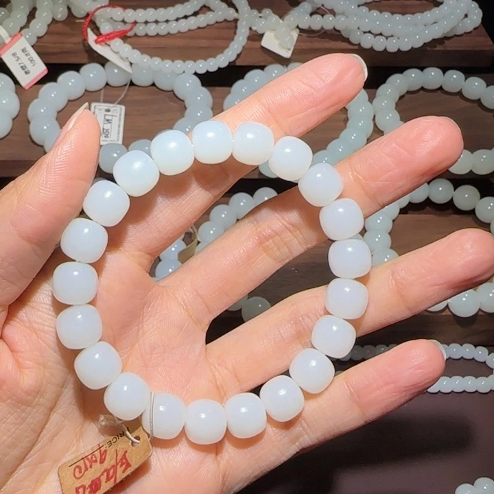 *****和田玉（糖玉）未镶嵌手链