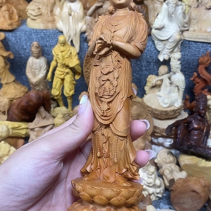 柏木（崖柏）崖柏观音瑕疵