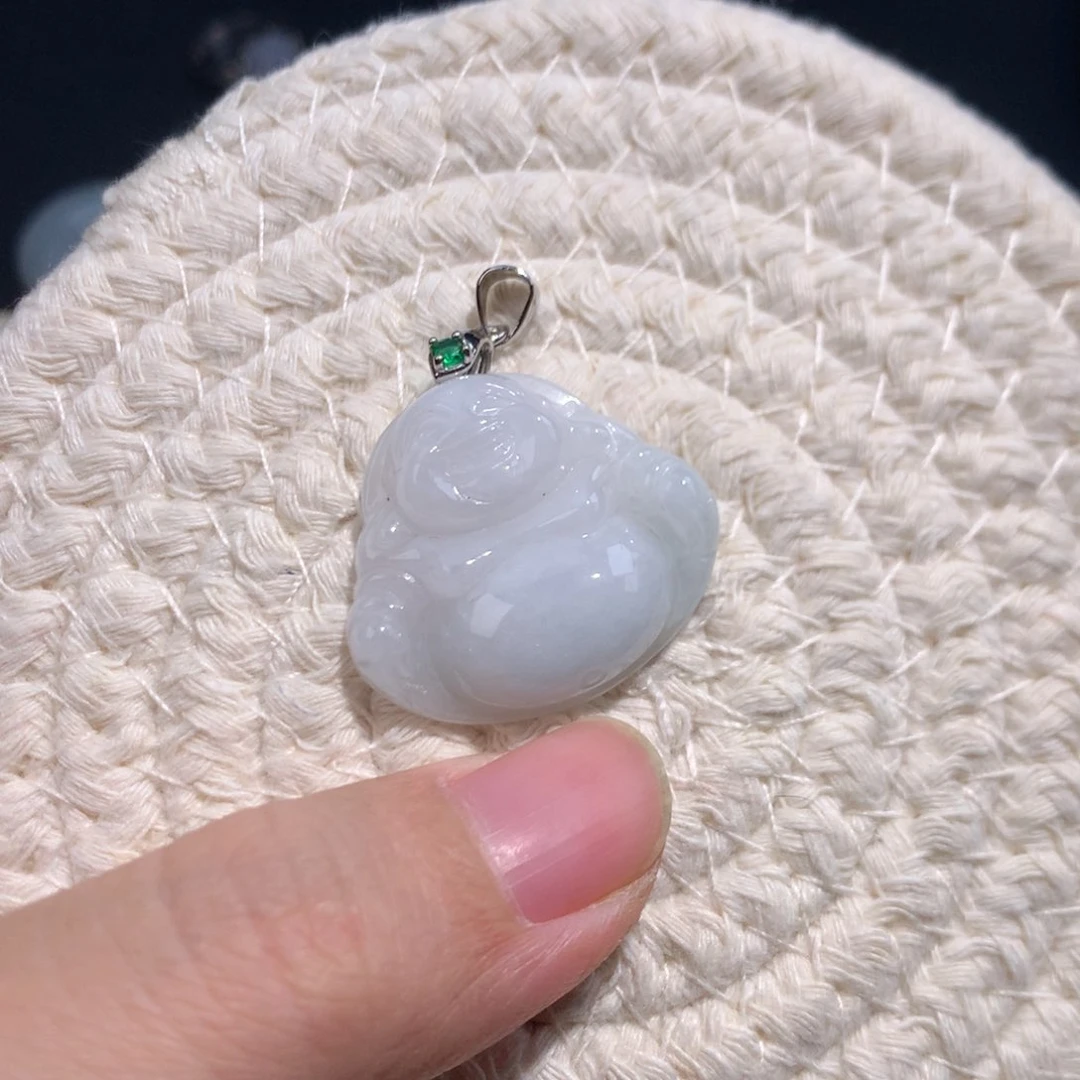 翡翠配石翡翠佛公