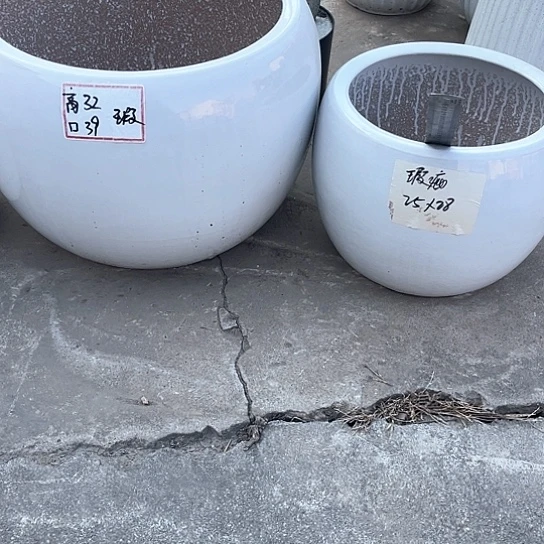 红陶陶瓷花盆默认瑕疵