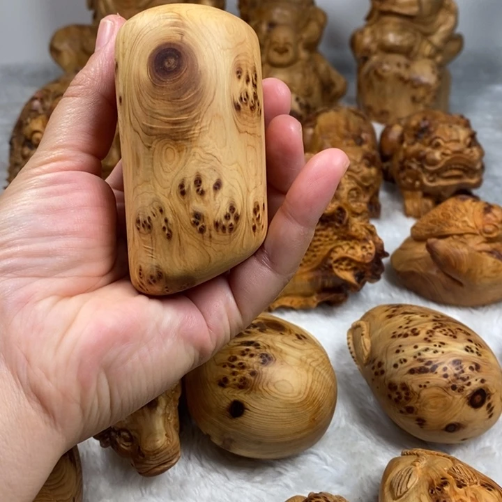 柏木留疤随行手把件