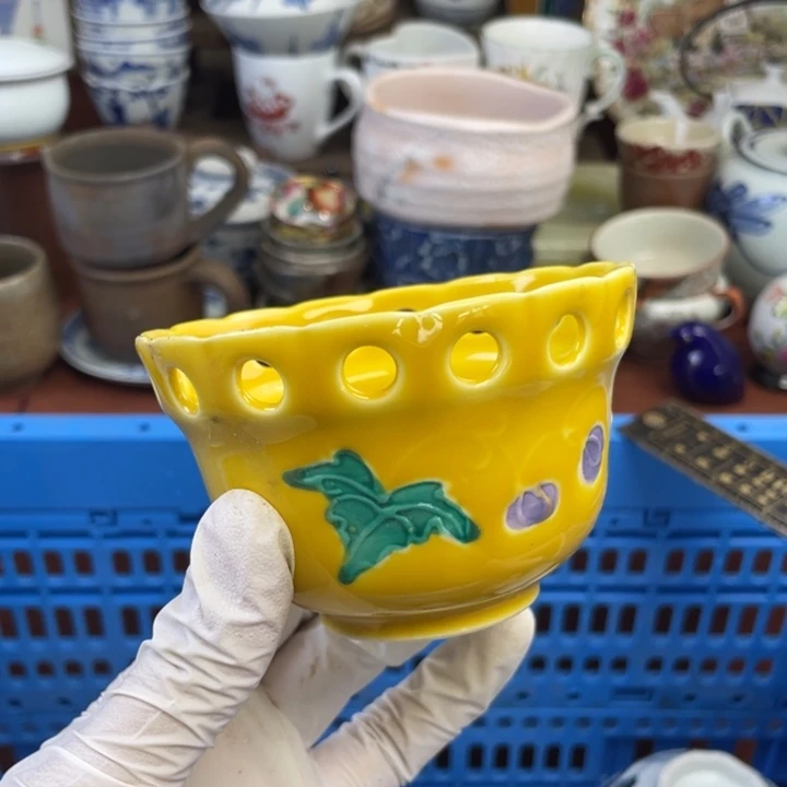 琉璃手工艺品他家瓷器真美…开播了