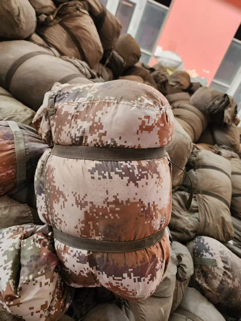 正品绿色热熔棉睡袋彩色