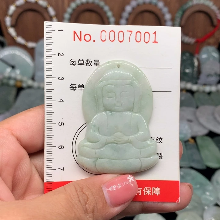 翡翠未镶嵌颈饰11