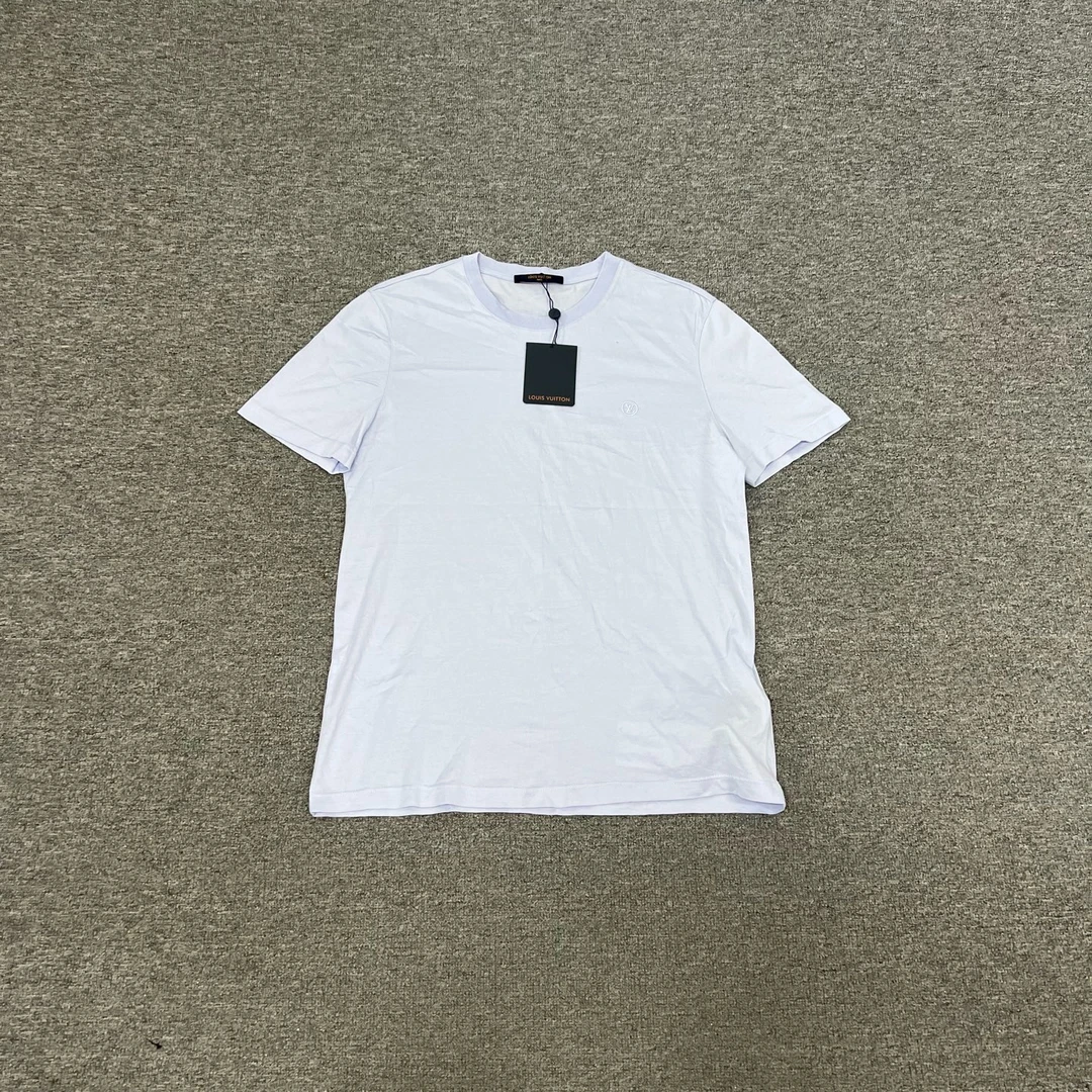 99新 LouisVuitton/路易威登 lv 雾霾蓝短袖L码