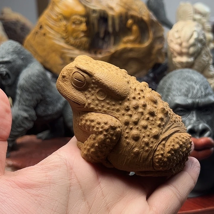 东北石松花石摆件