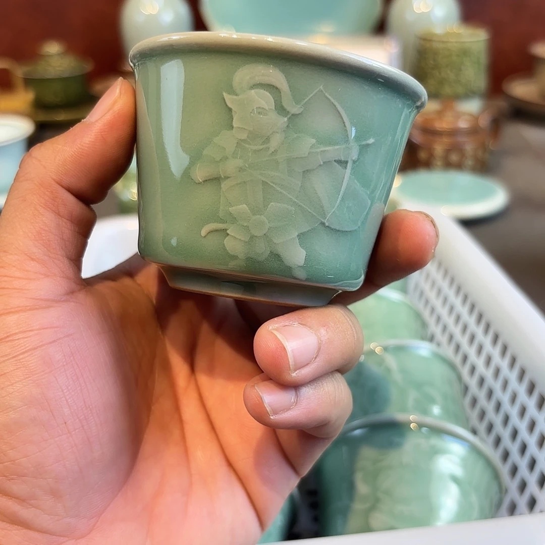 瓷片龙泉青瓷福利青瓷