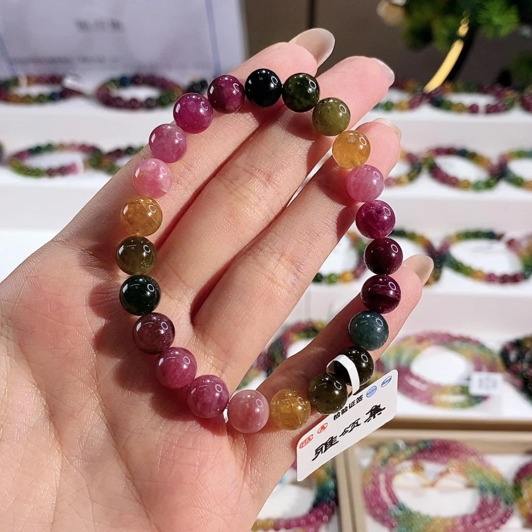 手串未镶嵌碧玺G2412素圈颜色微差
