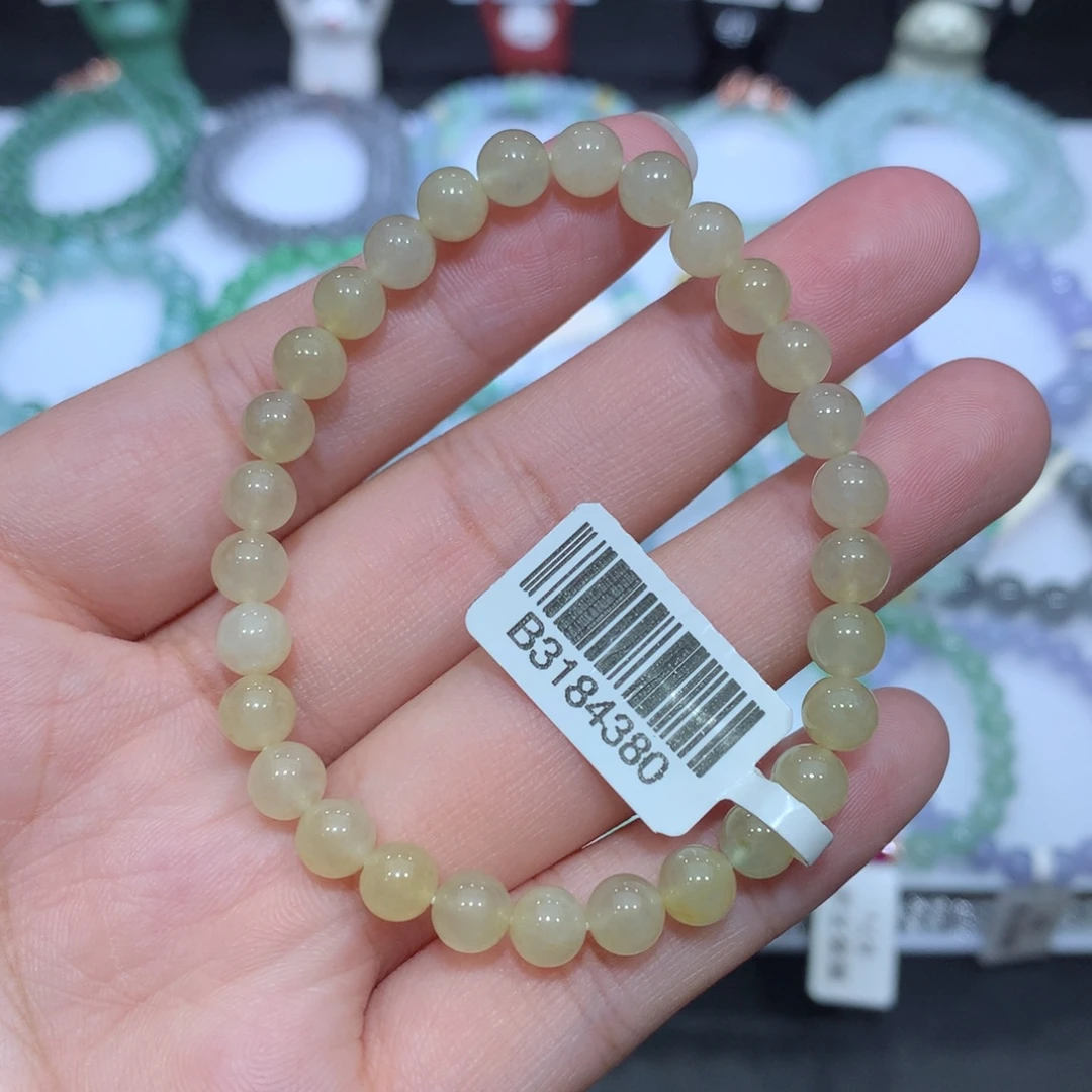 翡翠未镶嵌手串天然