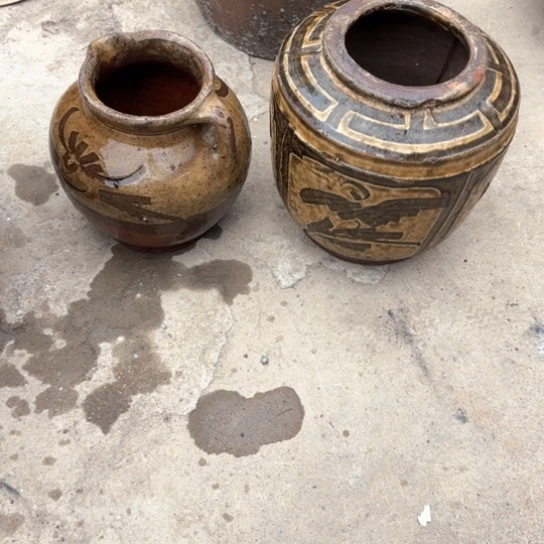 红陶闹*马口窑罐子