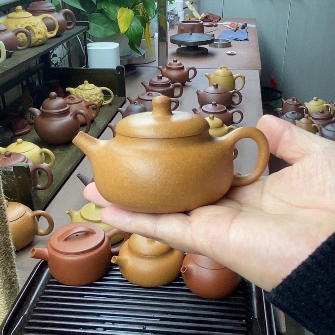 茶壶紫砂紫砂乳鼎大瑕