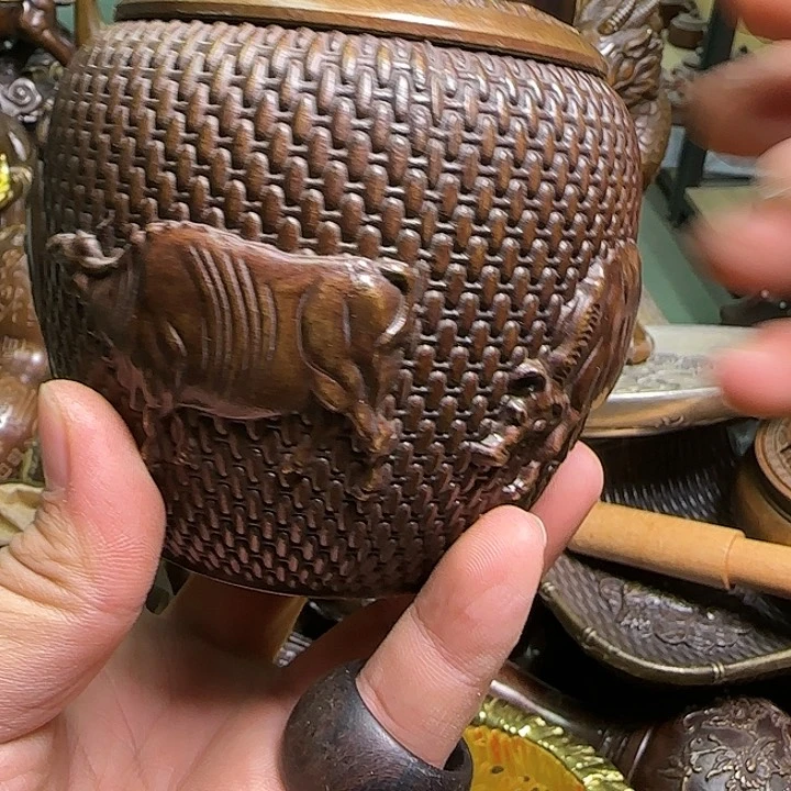 铜器办公室茶室摆件