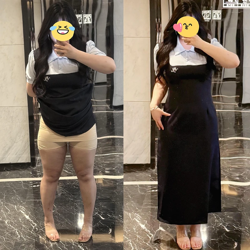 大码女装胖MM显瘦套装夏季学院风减龄刺绣撞色假两件衬衫连衣裙