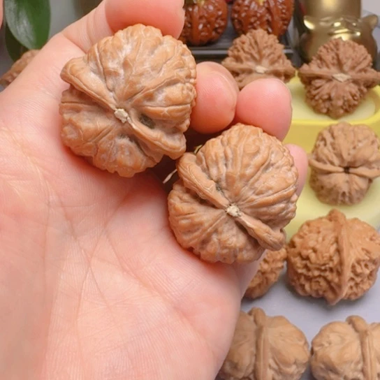 金钱豹34尺文玩核桃