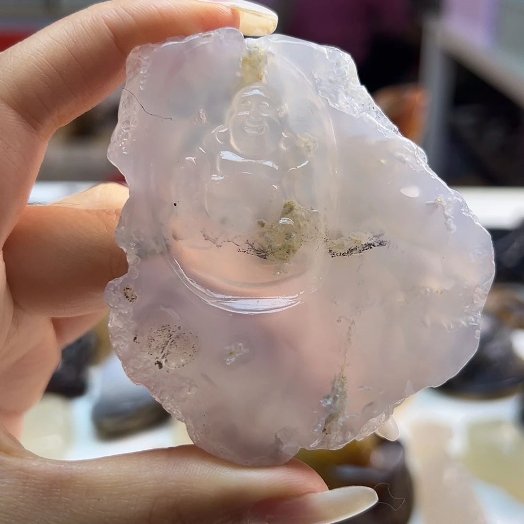 玛瑙/玉髓未镶嵌吊坠(不含链)