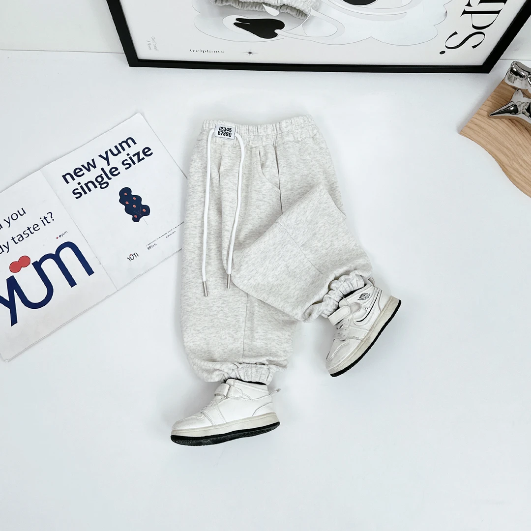 儿童裤子春秋款男童运动裤2025新款春装简潮 TT2817 悠悠童话童装