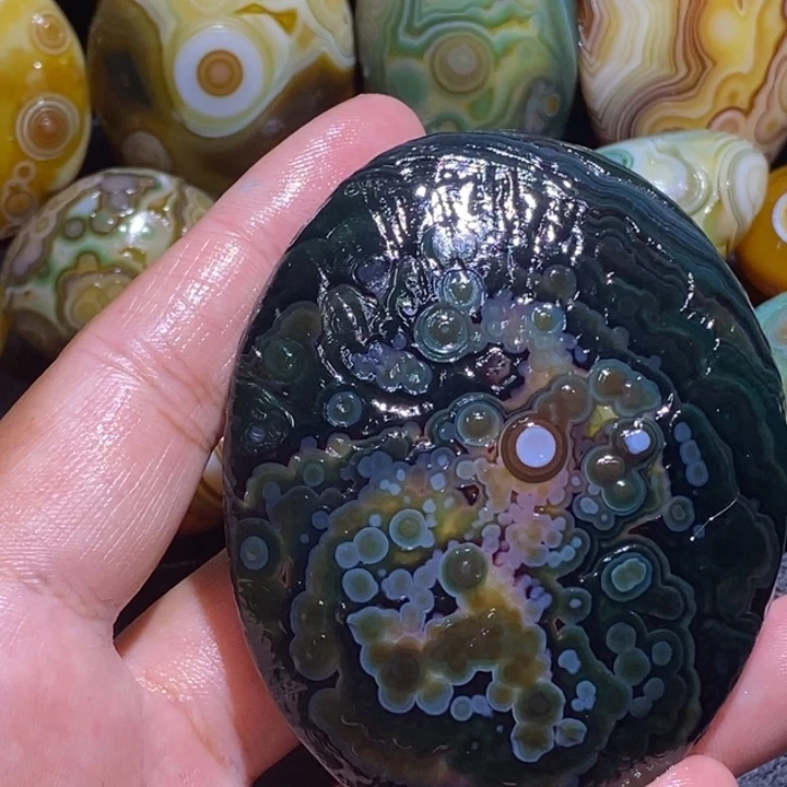 悦***^玛瑙/玉髓未镶嵌珠宝半成品
