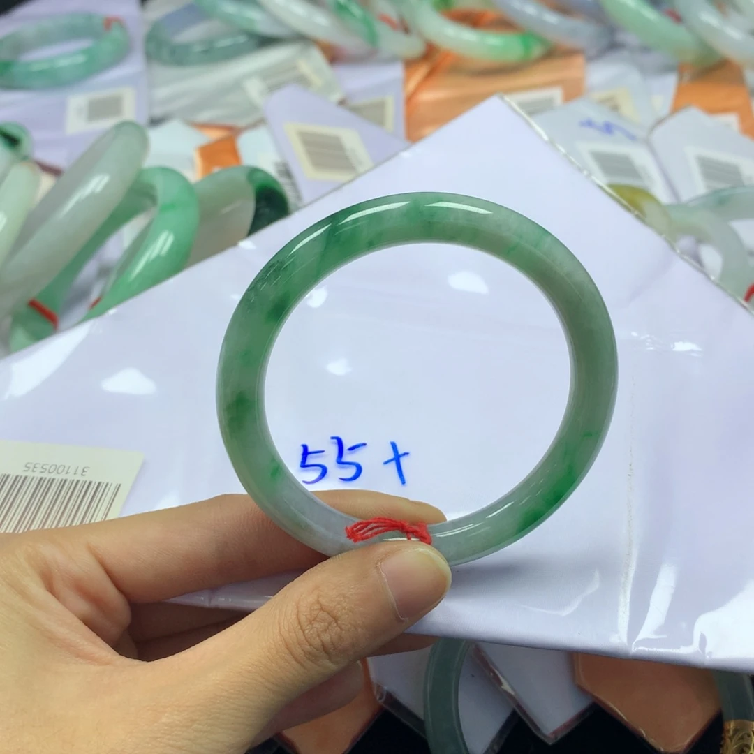 未镶嵌手镯翡翠雪*111