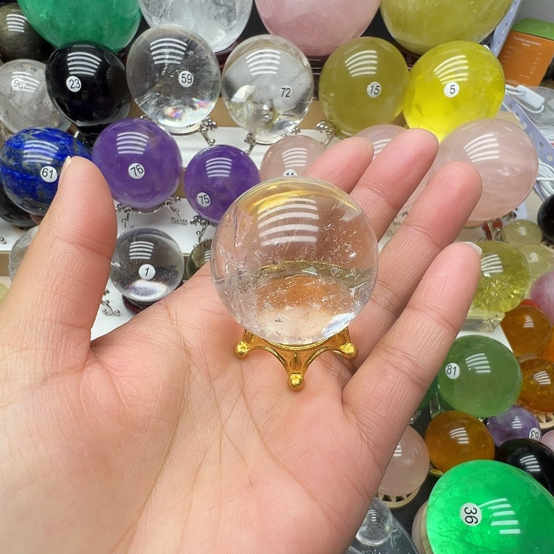 未镶嵌水晶珠宝半成品