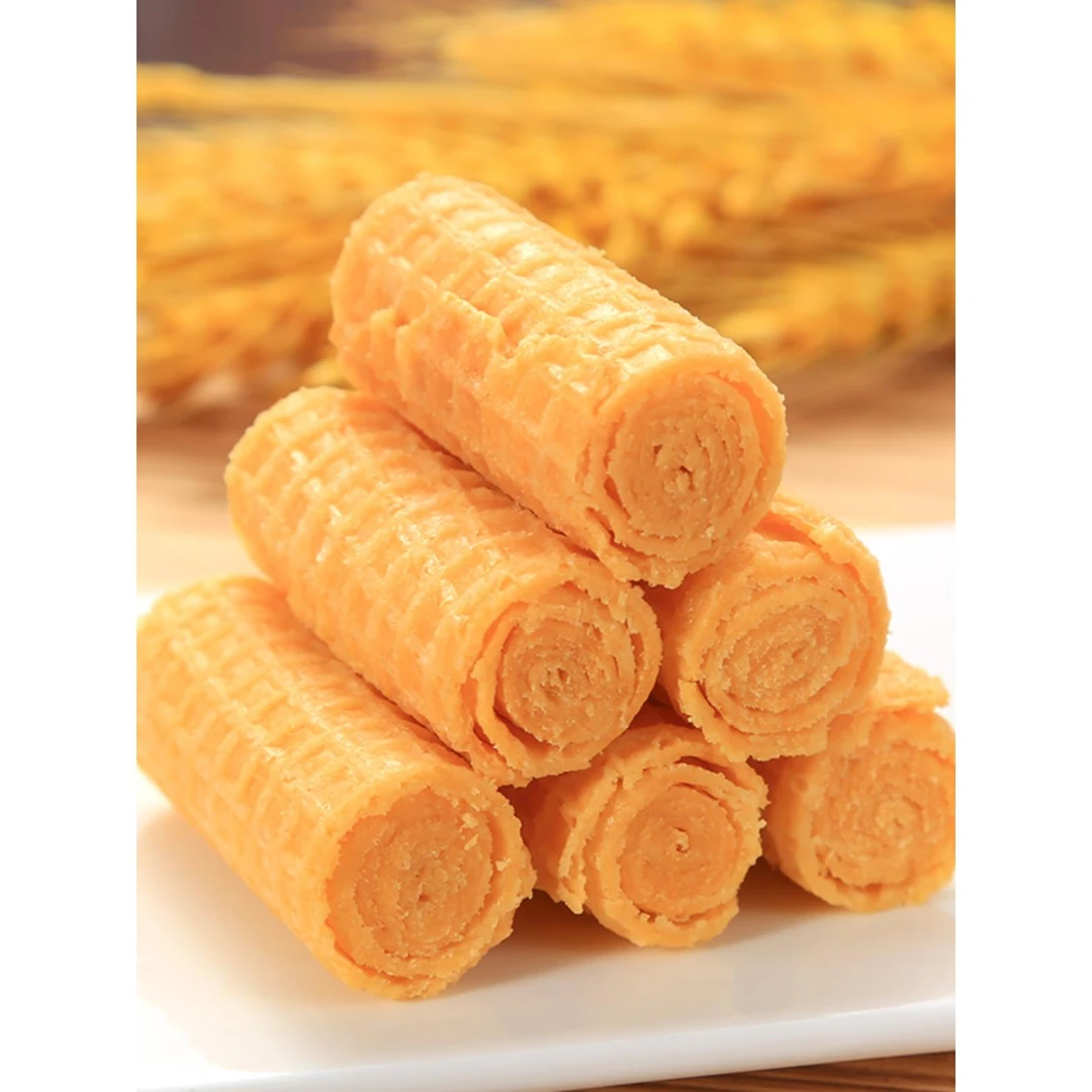 蛋卷KDV鸡蛋牛奶炼乳威化卷香甜酥脆饼干零食