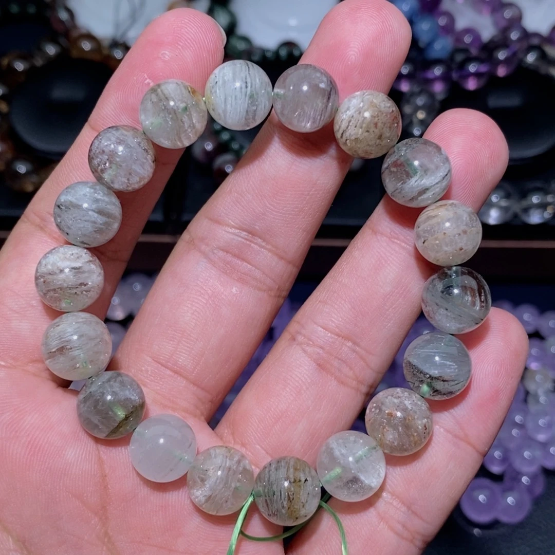 未镶嵌手链水晶千层幽灵卡11