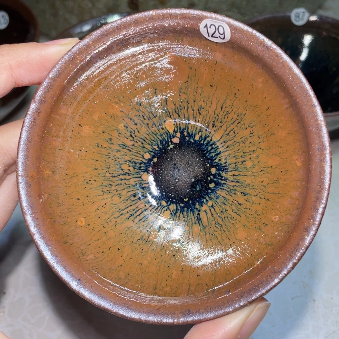 茶盏龙窑柴烧建盏129