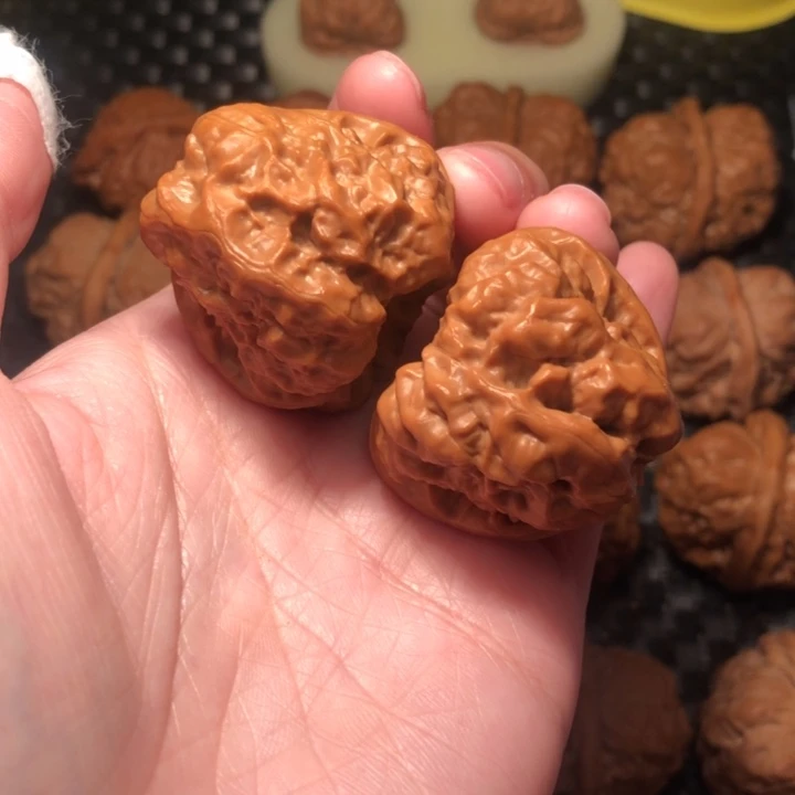 文玩核桃把件李*丢蛤蟆