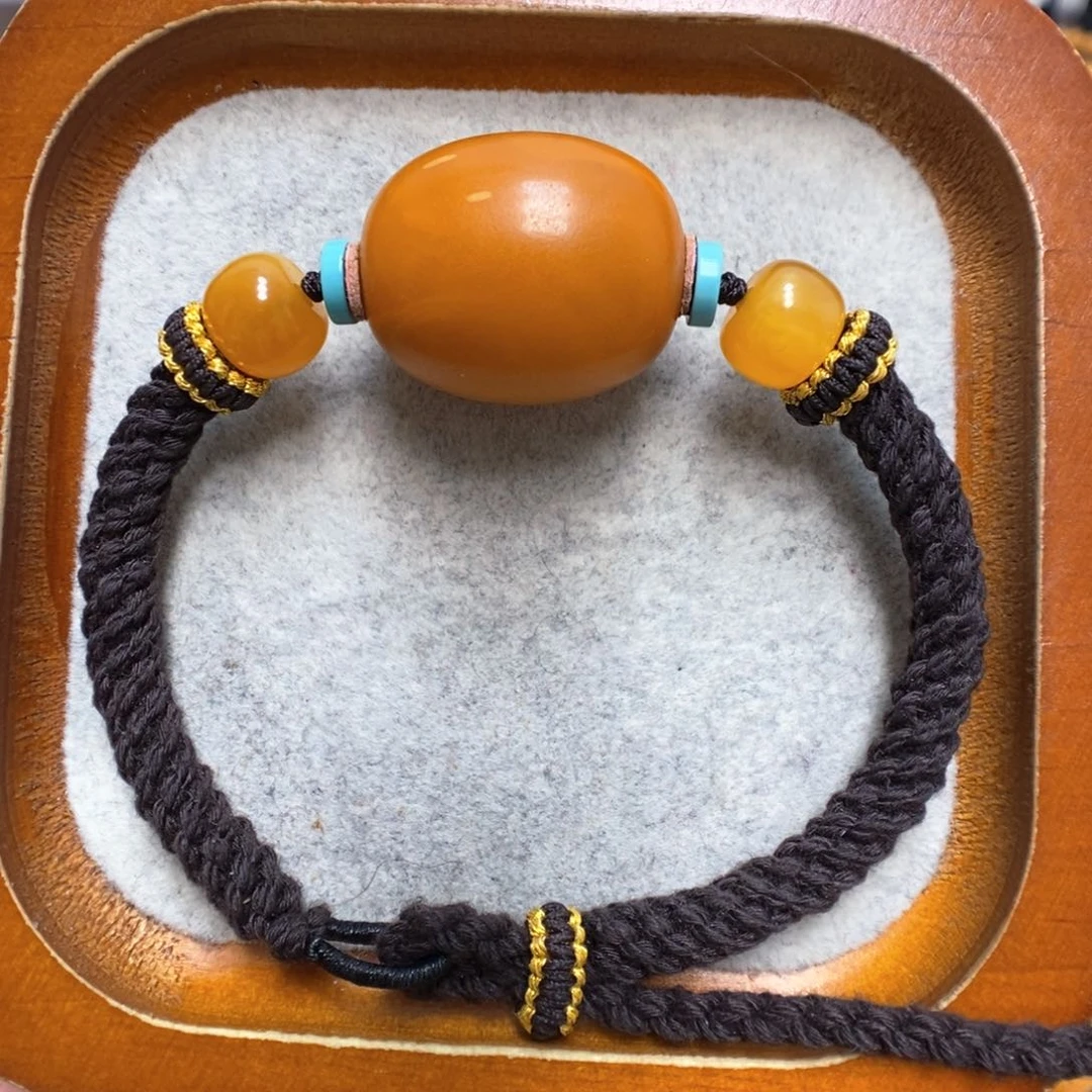 蜜蜡手绳未镶嵌蜜蜡