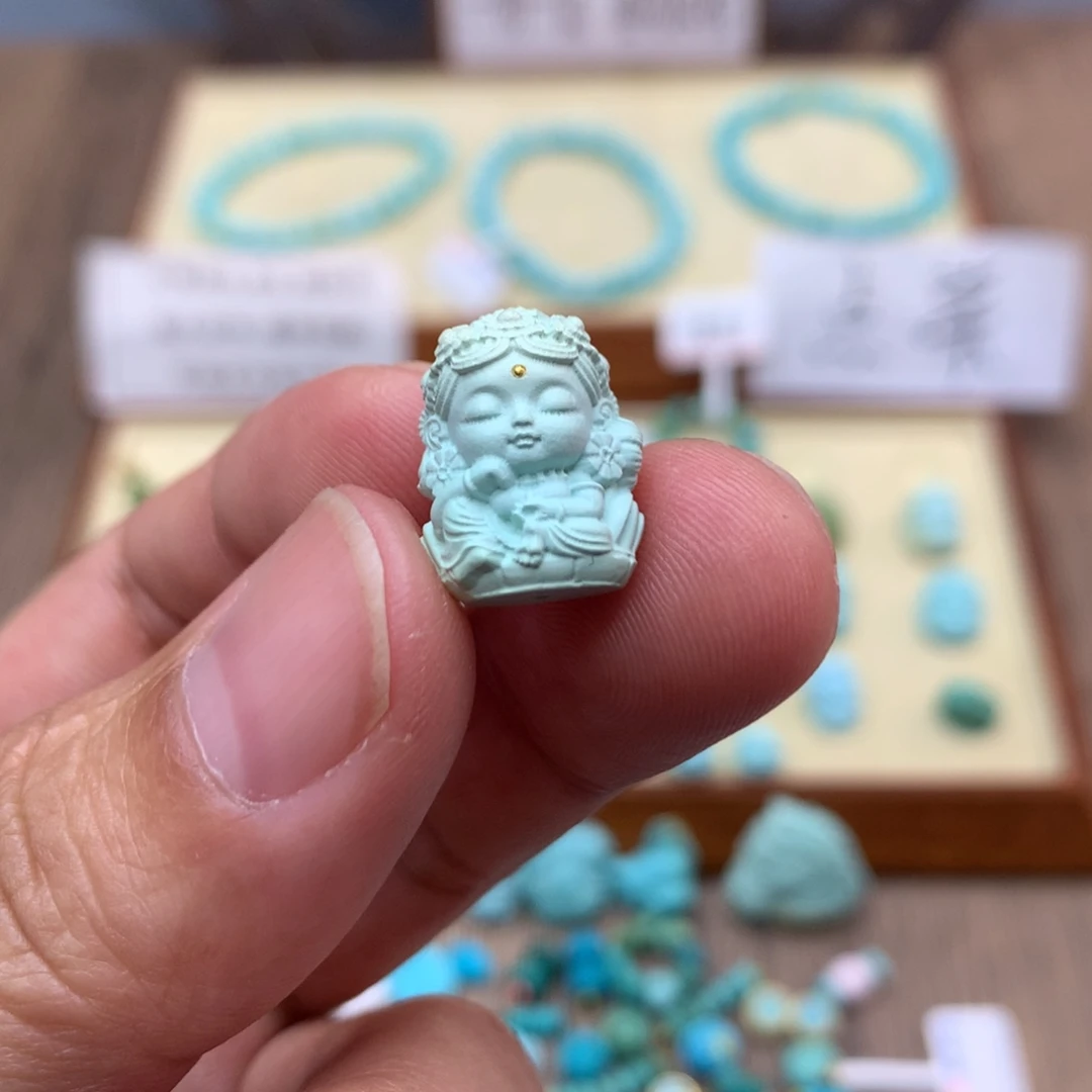 绿松石未镶嵌40配饰