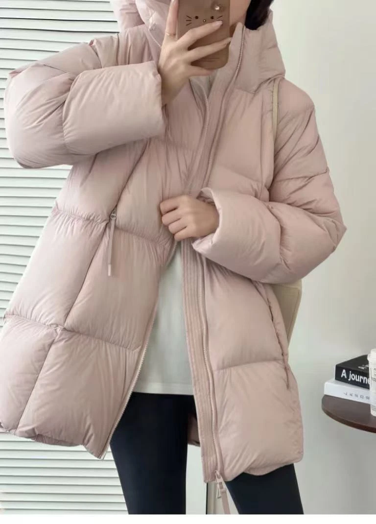 小雅姐姐 韩版羽绒服连帽小清新外套IZ04