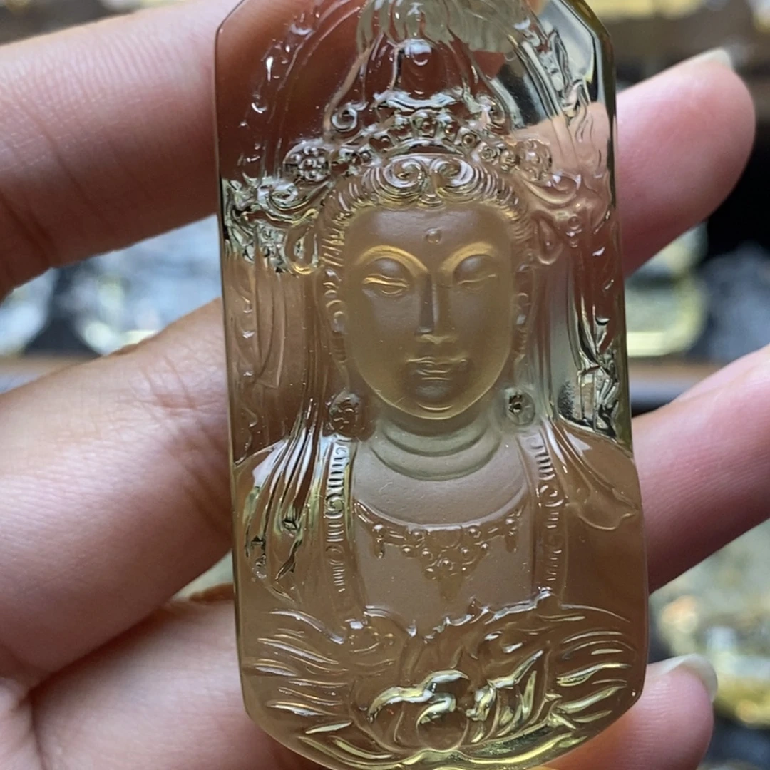 颈饰水晶未镶嵌水晶