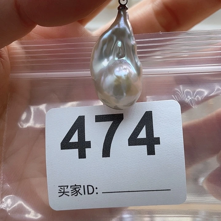 未镶嵌天然珍珠。  漏 漏 漏淡水珍珠