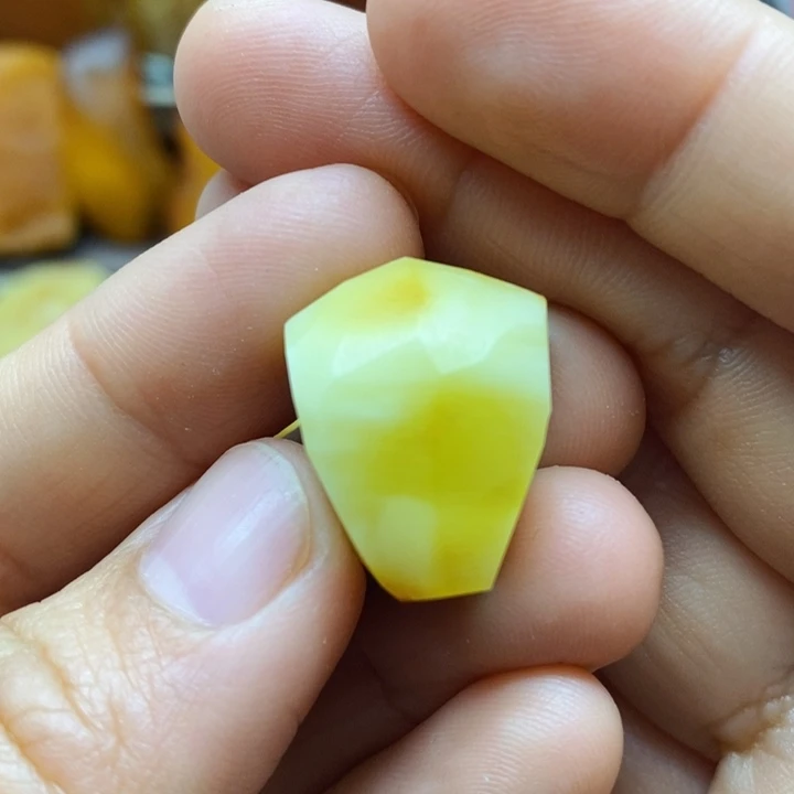 定制琥珀未镶嵌蜜蜡三通13➕定制