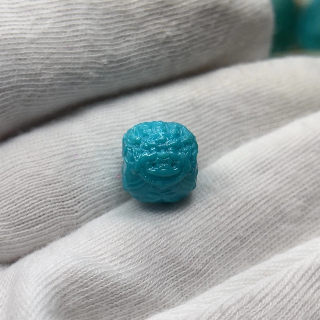 绿松石未镶嵌颈饰卡11.7-10.3