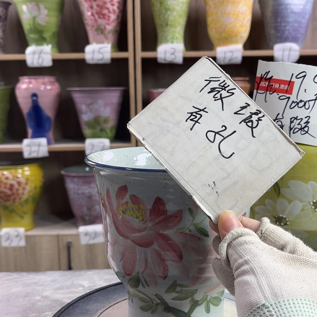 景德镇陶瓷花盆花盆